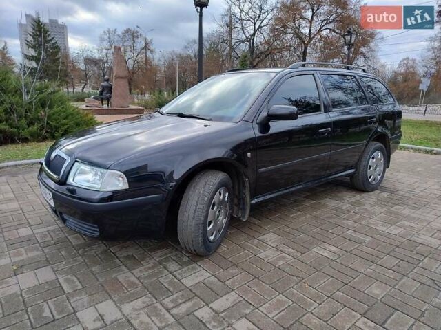 Чорний Шкода Октавія, об'ємом двигуна 1.6 л та пробігом 208 тис. км за 5500 $, фото 1 на Automoto.ua