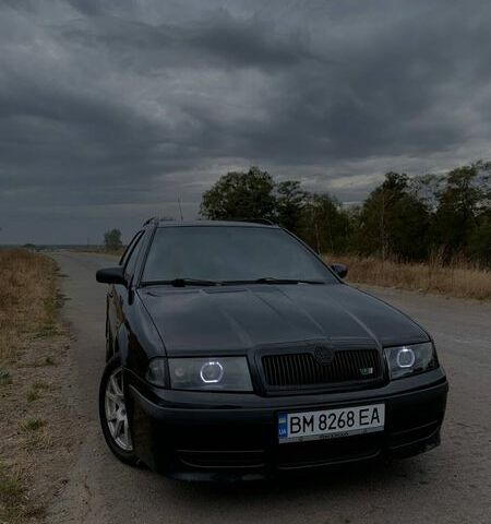 Черный Шкода Октавия, объемом двигателя 1.78 л и пробегом 244 тыс. км за 6000 $, фото 1 на Automoto.ua