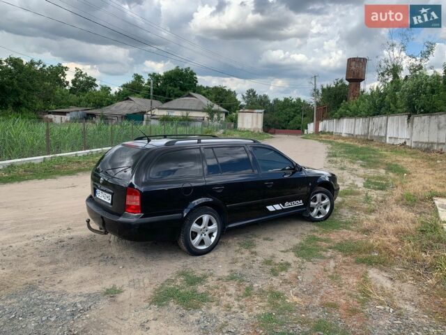 Чорний Шкода Октавія, об'ємом двигуна 1.9 л та пробігом 282 тис. км за 5350 $, фото 1 на Automoto.ua