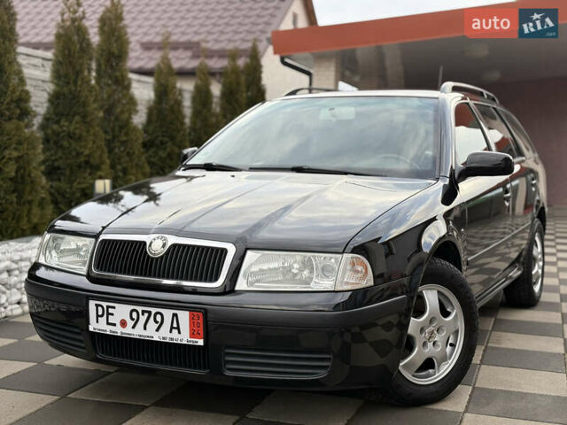 Черный Шкода Октавия, объемом двигателя 2 л и пробегом 286 тыс. км за 5400 $, фото 1 на Automoto.ua
