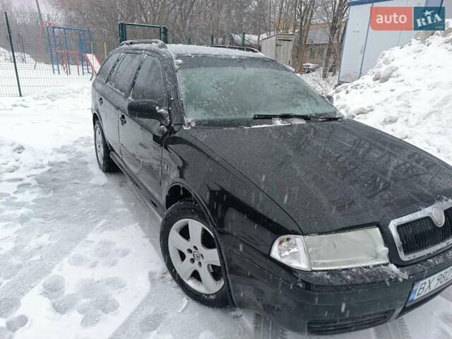 Чорний Шкода Октавія, об'ємом двигуна 1.6 л та пробігом 277 тис. км за 4444 $, фото 1 на Automoto.ua