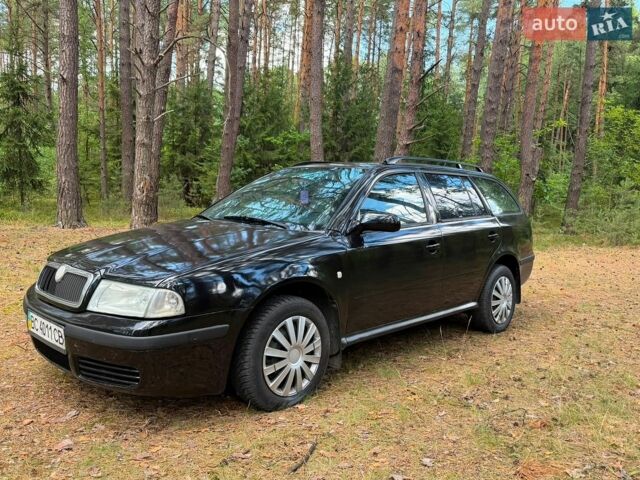 Чорний Шкода Октавія, об'ємом двигуна 1.8 л та пробігом 226 тис. км за 2400 $, фото 1 на Automoto.ua