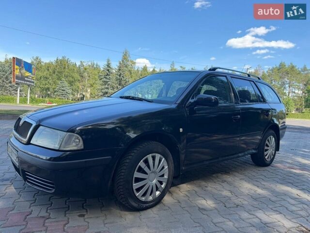 Черный Шкода Октавия, объемом двигателя 1.8 л и пробегом 225 тыс. км за 2600 $, фото 1 на Automoto.ua