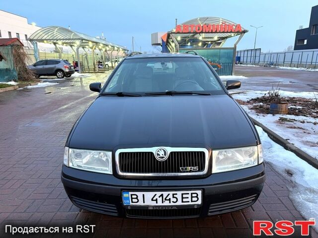 Черный Шкода Октавия, объемом двигателя 2 л и пробегом 286 тыс. км за 4800 $, фото 1 на Automoto.ua