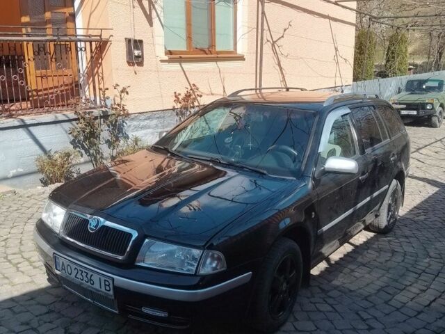 Чорний Шкода Октавія, об'ємом двигуна 1.9 л та пробігом 345 тис. км за 4300 $, фото 1 на Automoto.ua