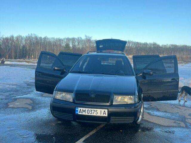 Чорний Шкода Октавія, об'ємом двигуна 1.6 л та пробігом 421 тис. км за 3850 $, фото 1 на Automoto.ua