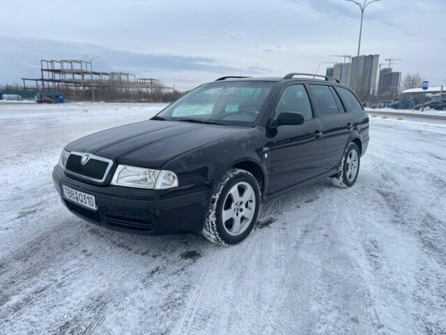 Черный Шкода Октавия, объемом двигателя 1.9 л и пробегом 368 тыс. км за 2500 $, фото 1 на Automoto.ua