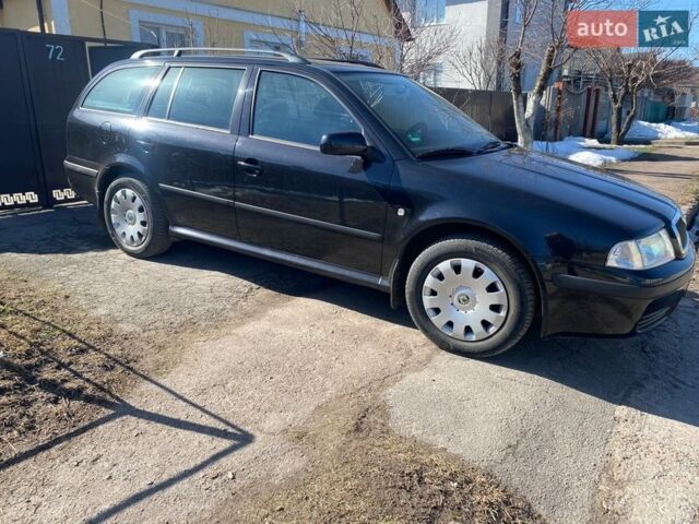 Чорний Шкода Октавія, об'ємом двигуна 1.6 л та пробігом 241 тис. км за 5800 $, фото 1 на Automoto.ua