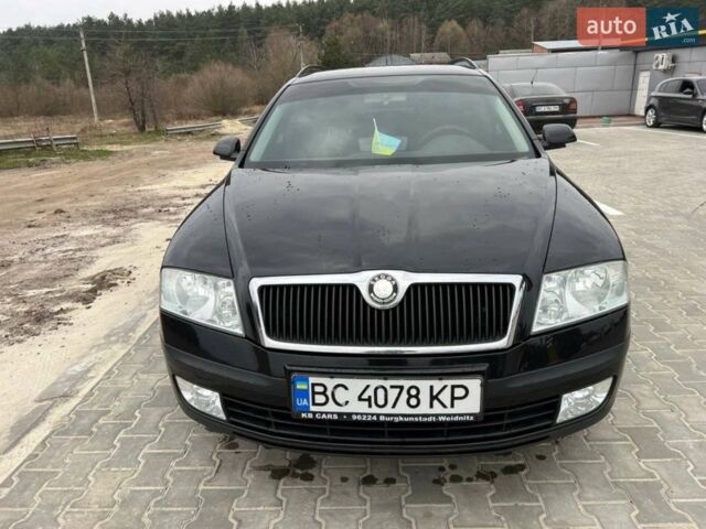 Черный Шкода Октавия, объемом двигателя 1.6 л и пробегом 280 тыс. км за 6350 $, фото 1 на Automoto.ua