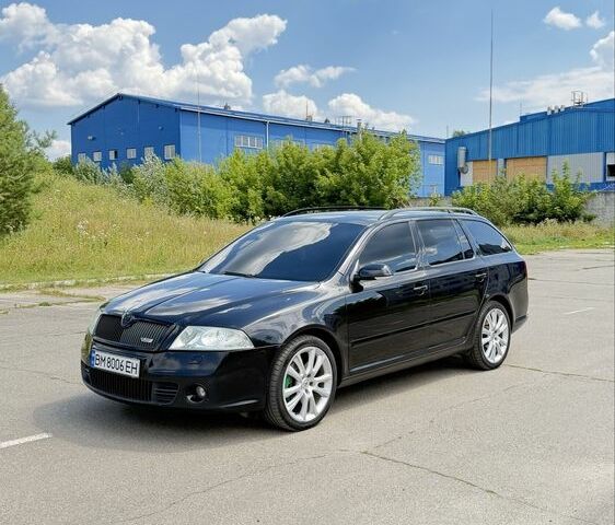Черный Шкода Октавия, объемом двигателя 2 л и пробегом 260 тыс. км за 6999 $, фото 1 на Automoto.ua