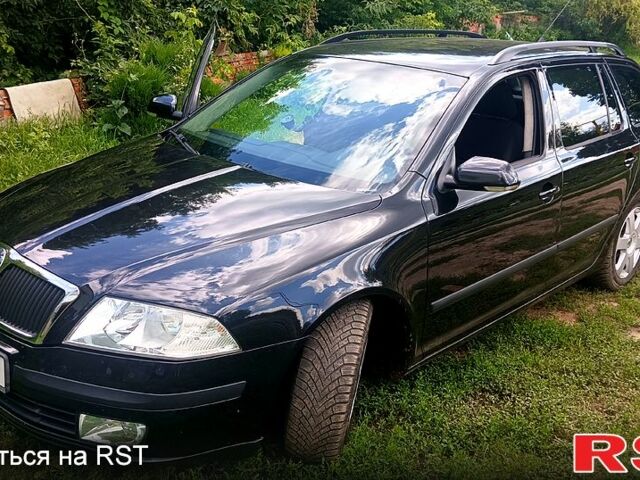 Черный Шкода Октавия, объемом двигателя 2 л и пробегом 260 тыс. км за 6000 $, фото 1 на Automoto.ua