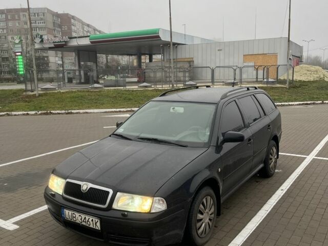 Черный Шкода Октавия, объемом двигателя 1.9 л и пробегом 319 тыс. км за 2700 $, фото 1 на Automoto.ua