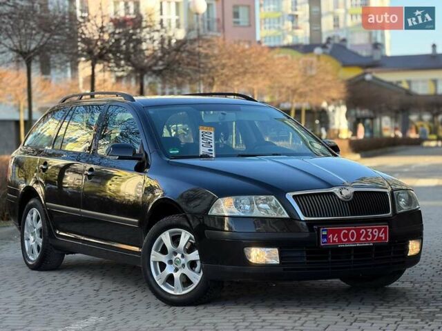 Черный Шкода Октавия, объемом двигателя 1.6 л и пробегом 195 тыс. км за 5899 $, фото 1 на Automoto.ua