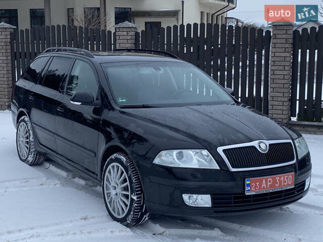 Черный Шкода Октавия, объемом двигателя 1.6 л и пробегом 178 тыс. км за 6500 $, фото 1 на Automoto.ua