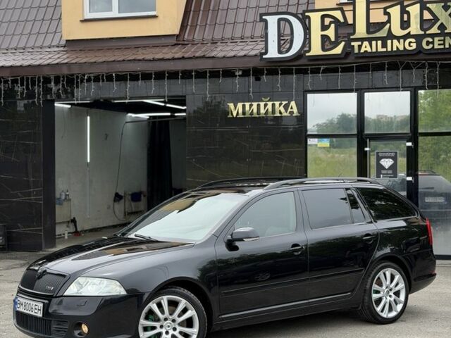 Черный Шкода Октавия, объемом двигателя 2 л и пробегом 200 тыс. км за 6301 $, фото 1 на Automoto.ua