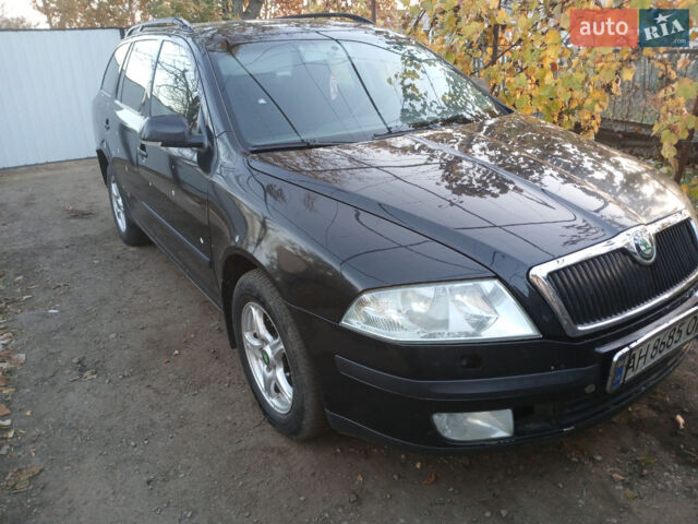 Черный Шкода Октавия, объемом двигателя 2 л и пробегом 288 тыс. км за 4500 $, фото 1 на Automoto.ua