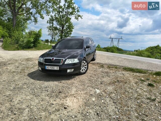 Черный Шкода Октавия, объемом двигателя 2 л и пробегом 397 тыс. км за 6500 $, фото 1 на Automoto.ua