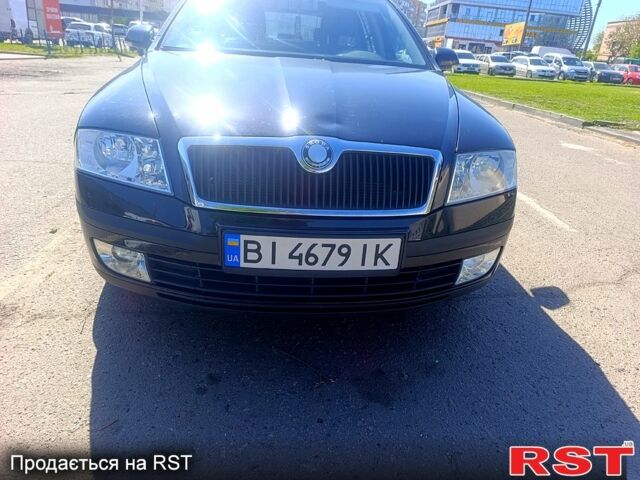 Черный Шкода Октавия, объемом двигателя 1.6 л и пробегом 257 тыс. км за 6300 $, фото 1 на Automoto.ua