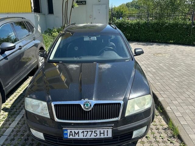 Чорний Шкода Октавія, об'ємом двигуна 2 л та пробігом 392 тис. км за 4500 $, фото 1 на Automoto.ua