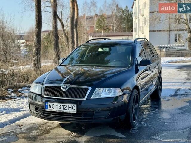 Черный Шкода Октавия, объемом двигателя 1.9 л и пробегом 187 тыс. км за 4300 $, фото 1 на Automoto.ua