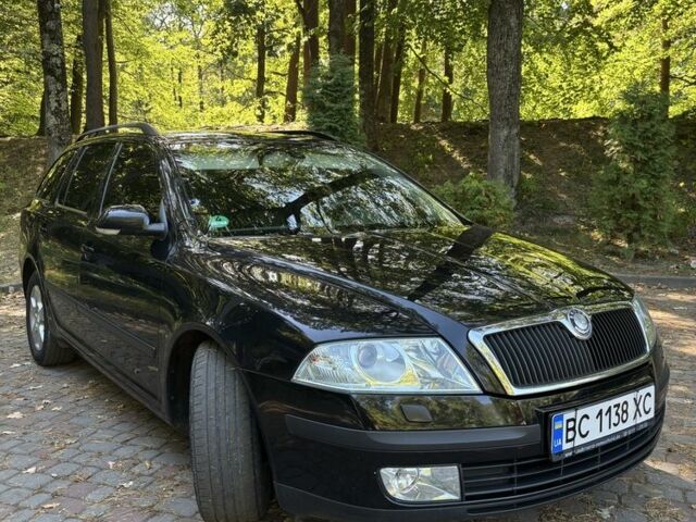 Черный Шкода Октавия, объемом двигателя 2 л и пробегом 191 тыс. км за 5522 $, фото 1 на Automoto.ua