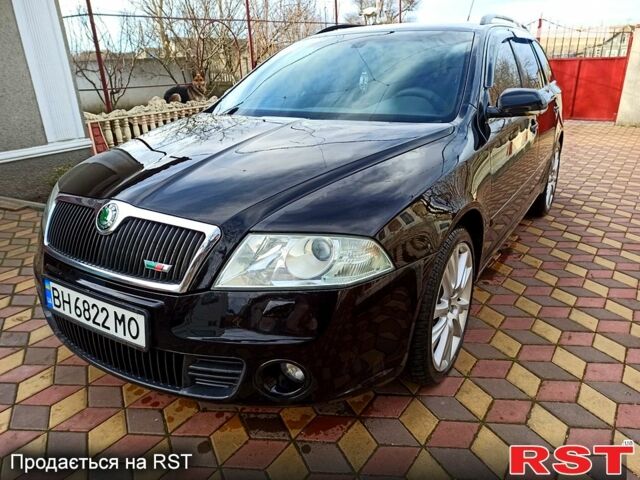 Черный Шкода Октавия, объемом двигателя 2 л и пробегом 276 тыс. км за 7000 $, фото 1 на Automoto.ua
