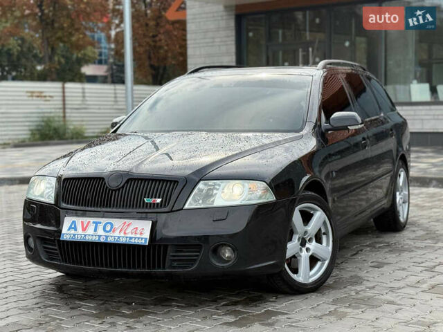 Черный Шкода Октавия, объемом двигателя 2 л и пробегом 247 тыс. км за 6700 $, фото 1 на Automoto.ua
