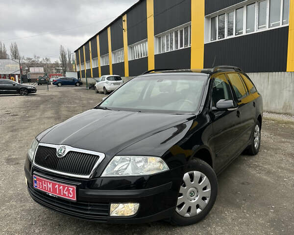 Чорний Шкода Октавія, об'ємом двигуна 1.6 л та пробігом 241 тис. км за 6700 $, фото 1 на Automoto.ua