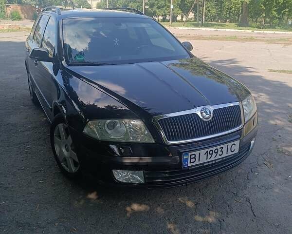 Черный Шкода Октавия, объемом двигателя 1.98 л и пробегом 214 тыс. км за 6000 $, фото 1 на Automoto.ua