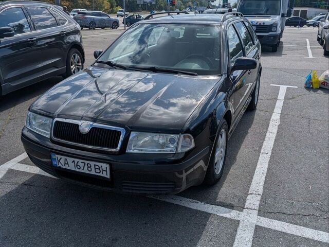 Чорний Шкода Октавія, об'ємом двигуна 1.6 л та пробігом 243 тис. км за 4500 $, фото 1 на Automoto.ua