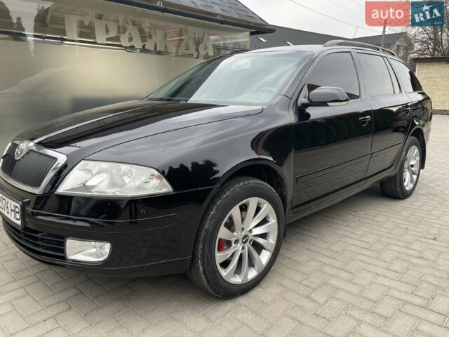 Черный Шкода Октавия, объемом двигателя 2 л и пробегом 283 тыс. км за 5450 $, фото 1 на Automoto.ua
