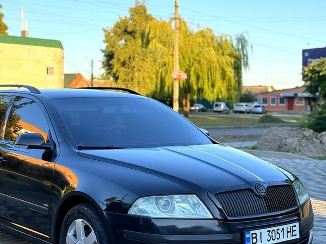 Чорний Шкода Октавія, об'ємом двигуна 2 л та пробігом 274 тис. км за 6000 $, фото 1 на Automoto.ua