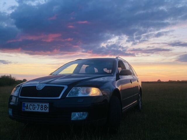 Черный Шкода Октавия, объемом двигателя 2 л и пробегом 50 тыс. км за 2006 $, фото 1 на Automoto.ua