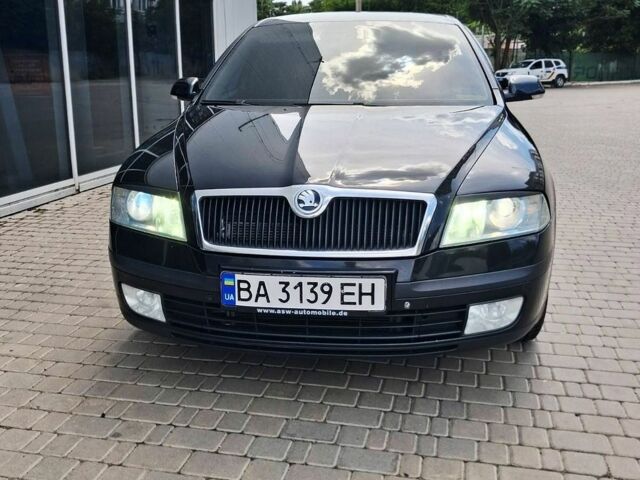 Черный Шкода Октавия, объемом двигателя 2 л и пробегом 303 тыс. км за 6350 $, фото 1 на Automoto.ua