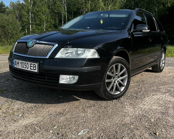 Черный Шкода Октавия, объемом двигателя 1.9 л и пробегом 285 тыс. км за 6500 $, фото 1 на Automoto.ua