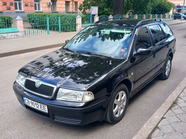 Черный Шкода Октавия, объемом двигателя 1.6 л и пробегом 248 тыс. км за 6200 $, фото 1 на Automoto.ua