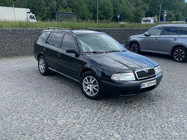 Чорний Шкода Октавія, об'ємом двигуна 1.9 л та пробігом 317 тис. км за 5800 $, фото 1 на Automoto.ua