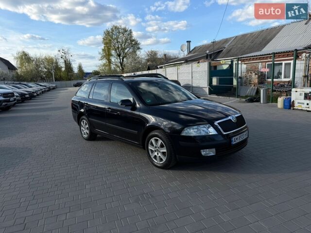 Черный Шкода Октавия, объемом двигателя 1.98 л и пробегом 167 тыс. км за 6300 $, фото 1 на Automoto.ua