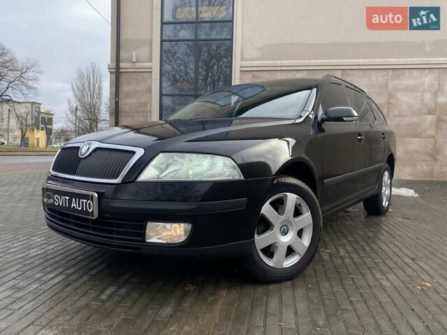 Чорний Шкода Октавія, об'ємом двигуна 1.6 л та пробігом 209 тис. км за 7600 $, фото 1 на Automoto.ua