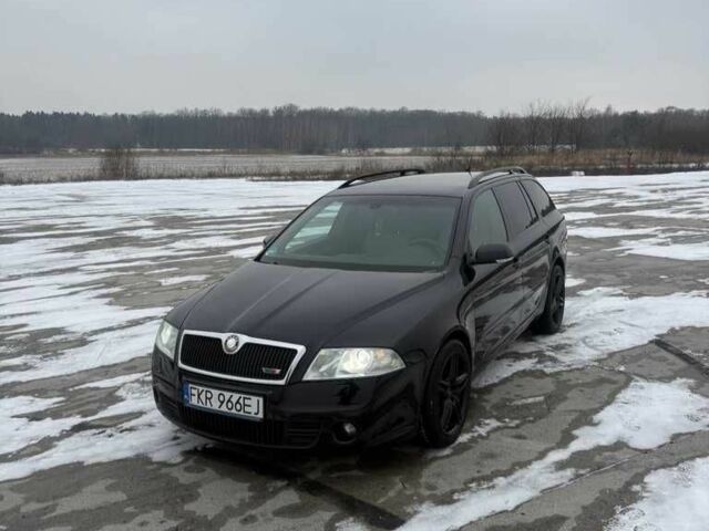 Черный Шкода Октавия, объемом двигателя 2 л и пробегом 215 тыс. км за 1600 $, фото 1 на Automoto.ua