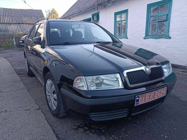 Чорний Шкода Октавія, об'ємом двигуна 1.6 л та пробігом 276 тис. км за 5400 $, фото 1 на Automoto.ua