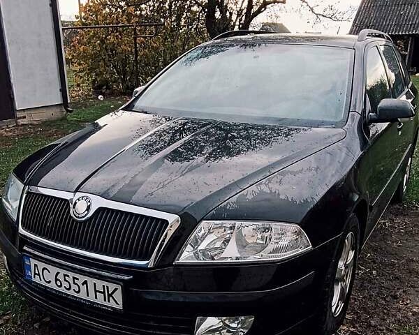 Шкода Октавия 2006 в Ратно на Automoto.ua Черный Шкода Октавия, объемом двигателя 1.6 л и пробегом 292 тыс. км за 6400 $, фото 1 на Automoto.ua