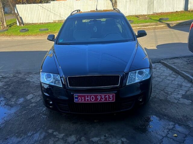 Чорний Шкода Октавія, об'ємом двигуна 2 л та пробігом 197 тис. км за 8800 $, фото 1 на Automoto.ua