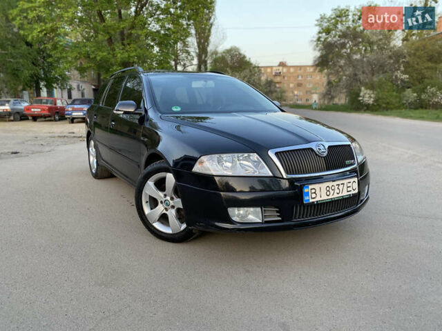Шкода Октавия 2007 в Полтаве на Automoto.ua Черный Шкода Октавия, объемом двигателя 1.8 л и пробегом 263 тыс. км за 5500 $, фото 1 на Automoto.ua