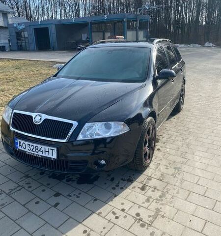 Черный Шкода Октавия, объемом двигателя 1.97 л и пробегом 281 тыс. км за 5800 $, фото 1 на Automoto.ua