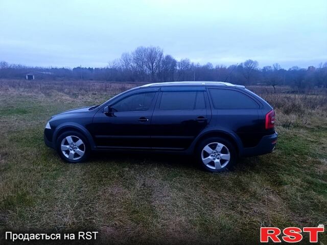 Черный Шкода Октавия, объемом двигателя 2 л и пробегом 315 тыс. км за 6200 $, фото 1 на Automoto.ua