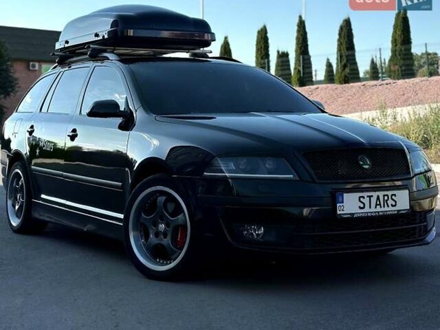 Чорний Шкода Октавія, об'ємом двигуна 2 л та пробігом 451 тис. км за 8200 $, фото 1 на Automoto.ua