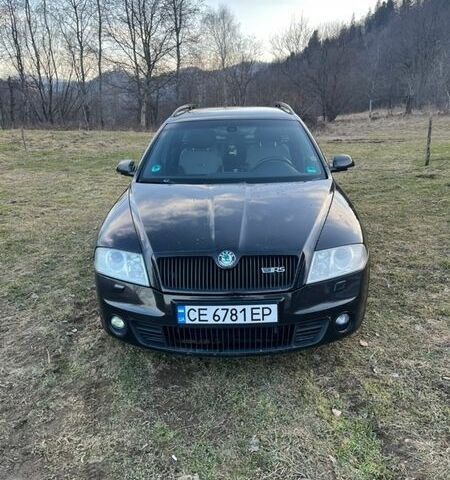 Черный Шкода Октавия, объемом двигателя 2 л и пробегом 290 тыс. км за 6600 $, фото 1 на Automoto.ua