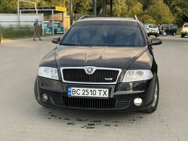 Черный Шкода Октавия, объемом двигателя 2 л и пробегом 285 тыс. км за 5714 $, фото 1 на Automoto.ua