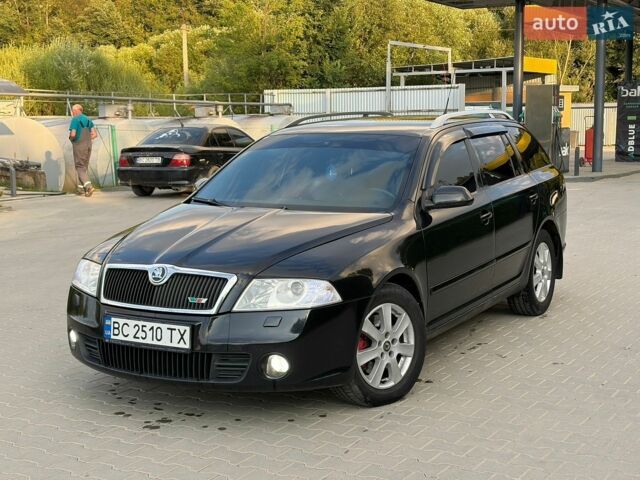 Черный Шкода Октавия, объемом двигателя 2 л и пробегом 285 тыс. км за 5700 $, фото 1 на Automoto.ua